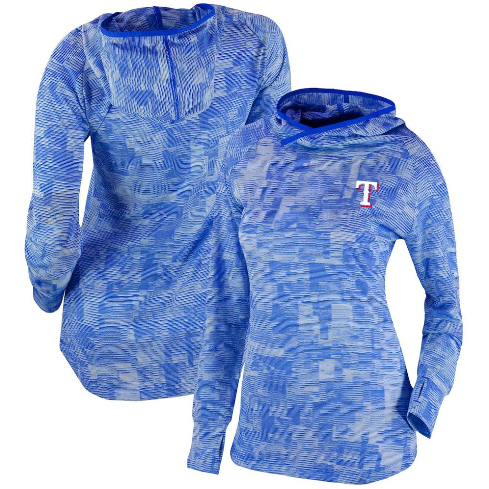 Texas Rangers Columbia Women's Omni-Wick Sunday Ball Pullover Hoodie Online
