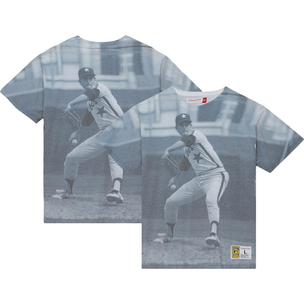 Nolan Ryan Houston Astros Mitchell & Ness Cooperstown Collection Highlight Sublimated Player Graphic T-Shirt Sale