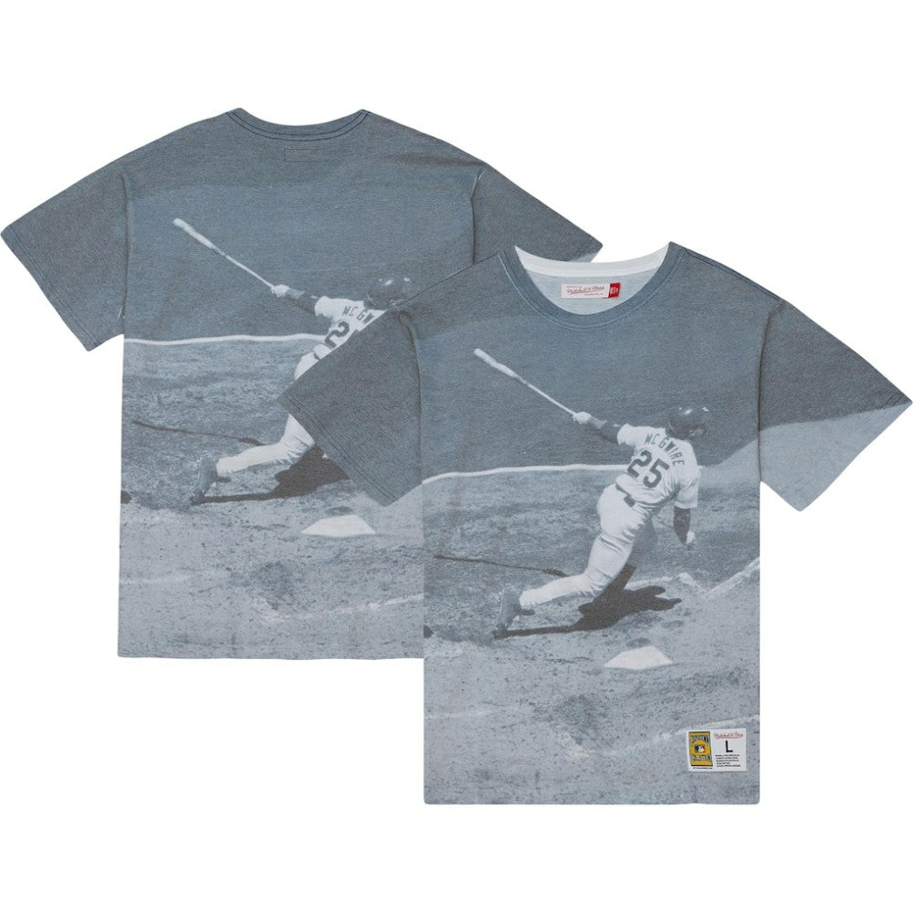 Mark McGwire St. Louis Cardinals Mitchell & Ness Cooperstown Collection Highlight Sublimated Player Graphic T-Shirt Online