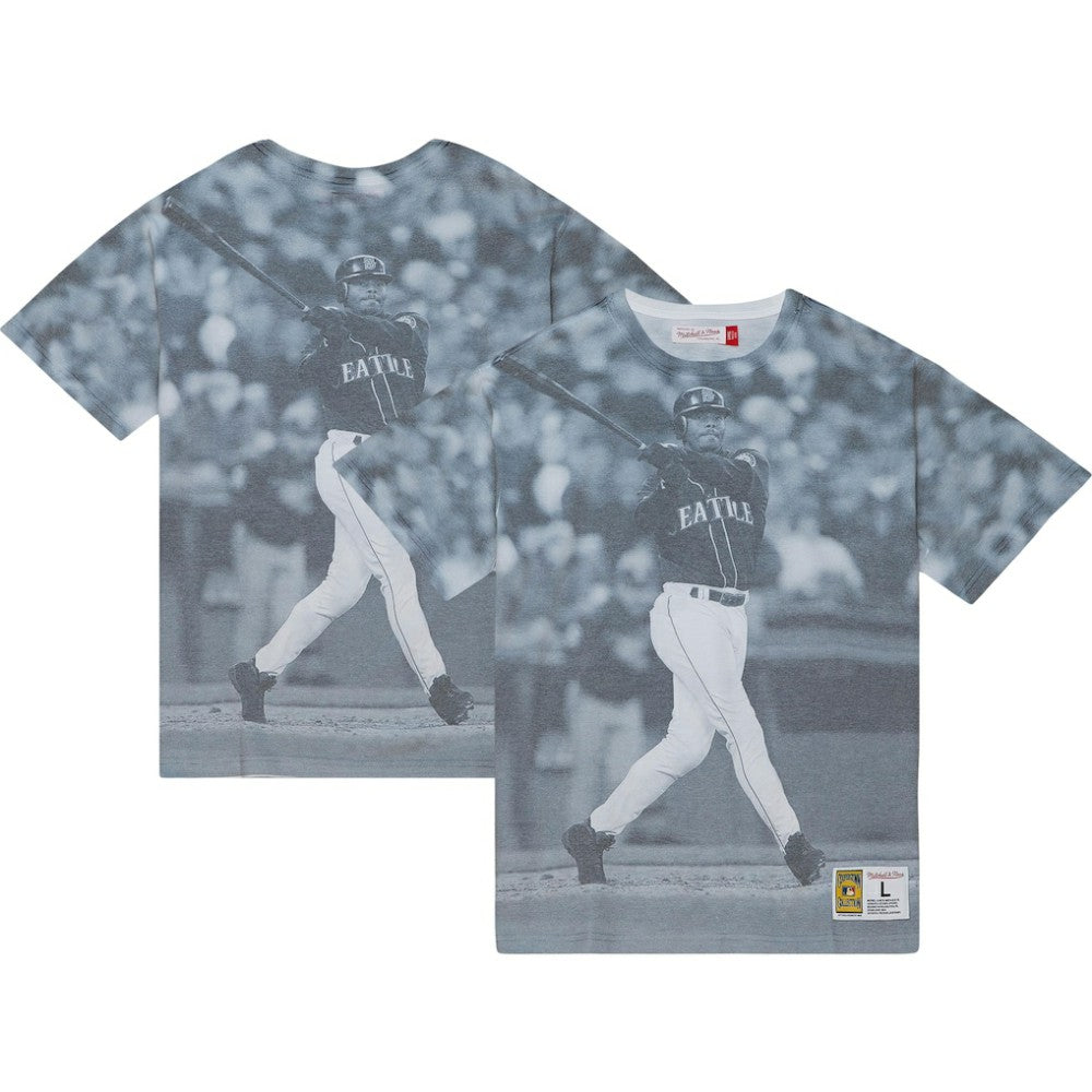 Ken Griffey Jr. Seattle Mariners Mitchell & Ness Cooperstown Collection Highlight Sublimated Player Graphic T-Shirt Online