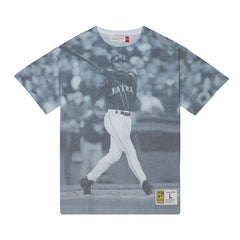 Ken Griffey Jr. Seattle Mariners Mitchell & Ness Cooperstown Collection Highlight Sublimated Player Graphic T-Shirt Online