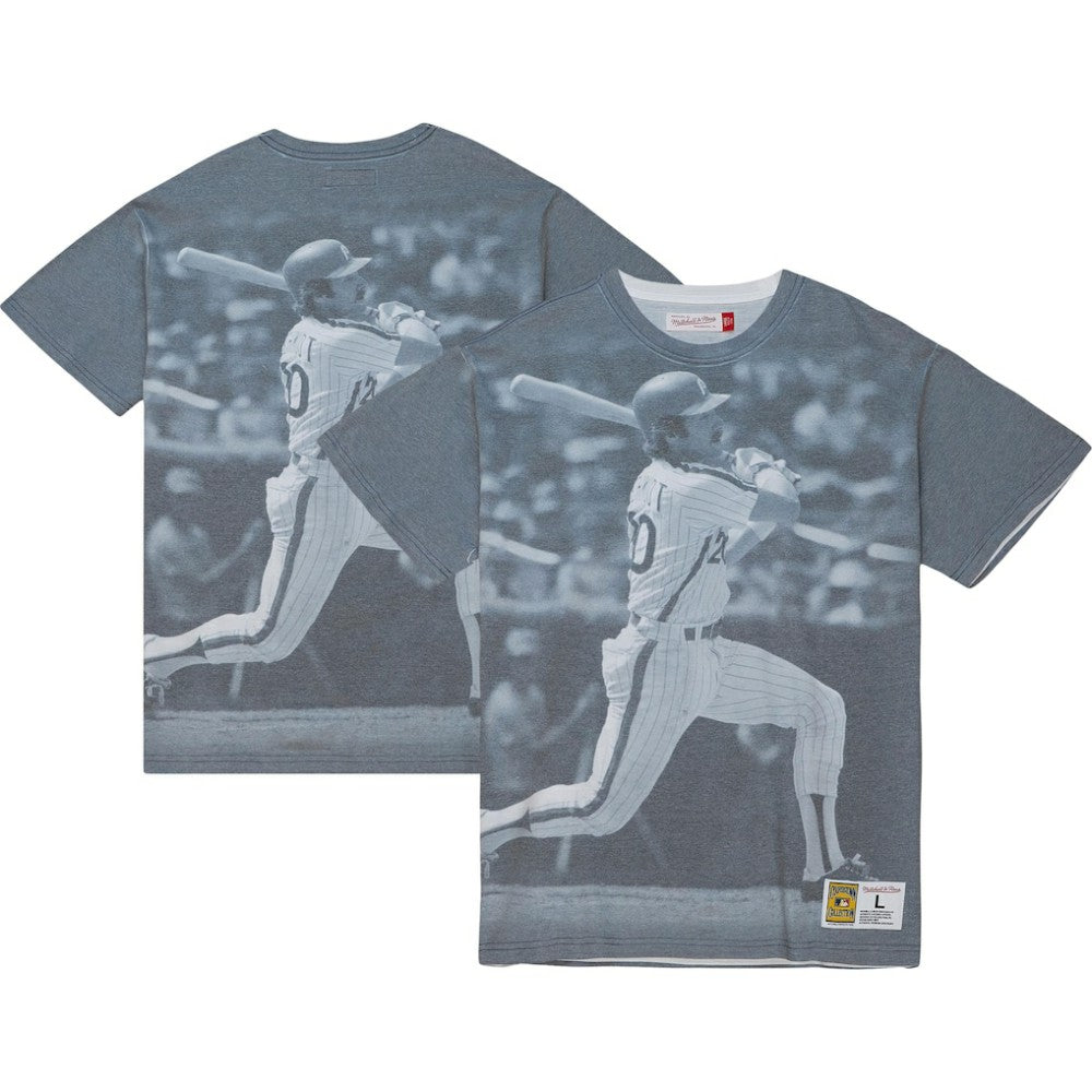 Mike Schmidt Philadelphia Phillies Mitchell & Ness Cooperstown Collection Highlight Sublimated Player Graphic T-Shirt Clearance