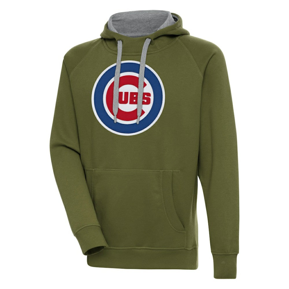 Chicago Cubs Antigua Victory Pullover Hoodie On Sale
