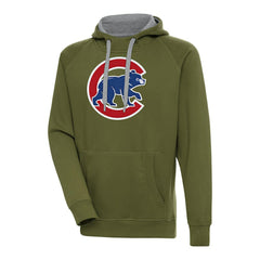 Chicago Cubs Antigua Victory Pullover Hoodie Lifestyle