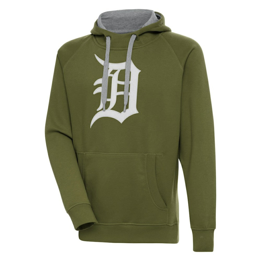 Detroit Tigers Antigua Victory Pullover Hoodie Lifestyle