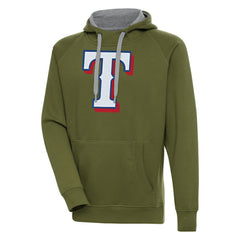 Texas Rangers Antigua Victory Pullover Hoodie Near Me