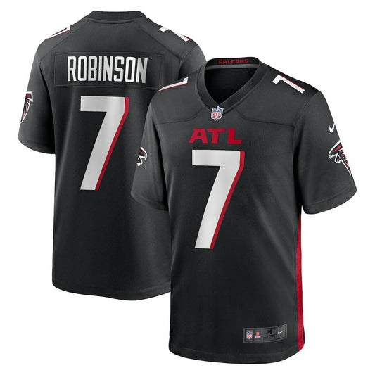 Bijan Robinson Atlanta Falcons Game Jersey - Black | NFL Jerseys