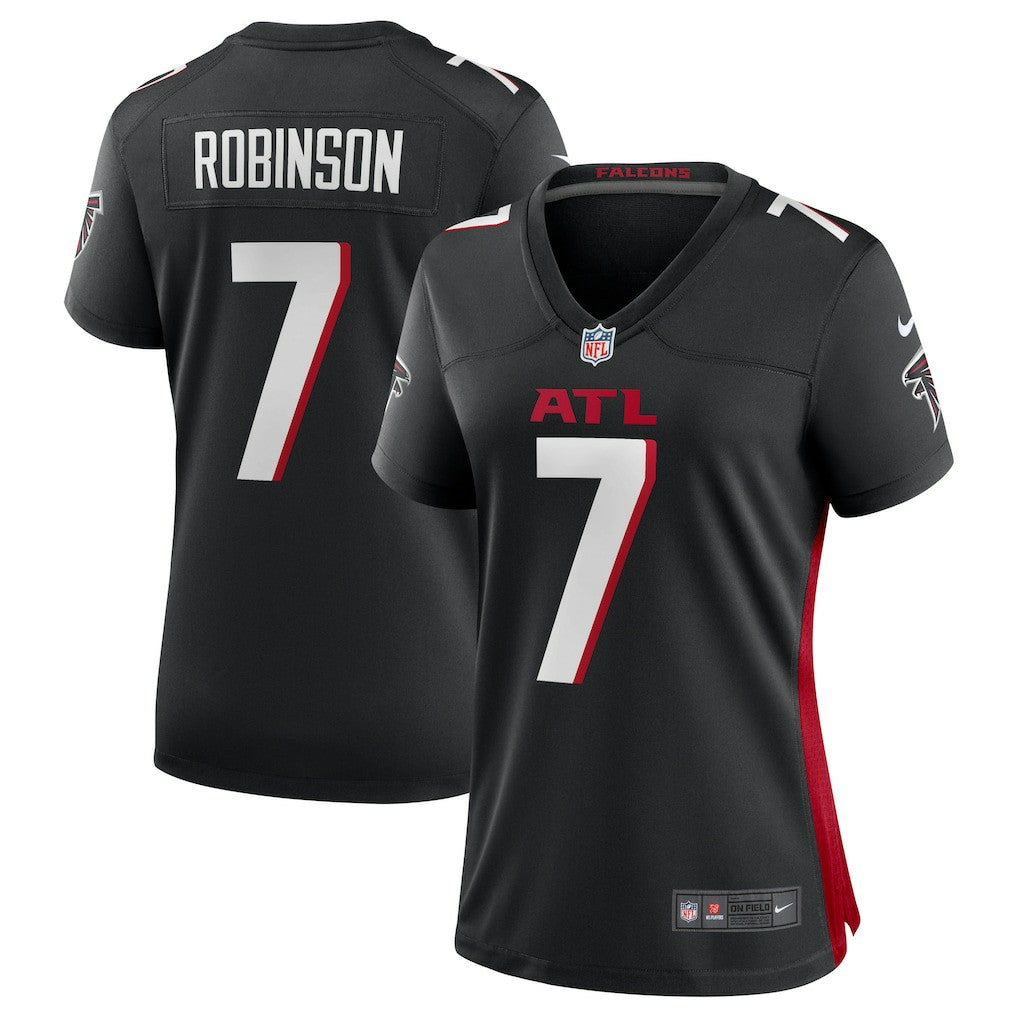 Bijan Robinson Atlanta Falcons Women's Player Jersey Black - Nike