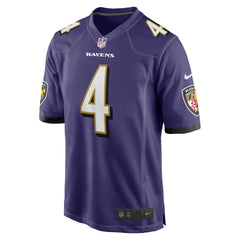 Zay Flowers Baltimore Ravens Game Jersey Purple - Nike