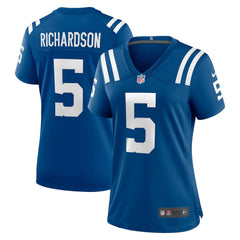 Anthony Richardson Sr. Indianapolis Colts Women's Team Game Jersey Royal - Nike