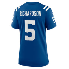 Anthony Richardson Sr. Indianapolis Colts Women's Team Game Jersey Royal - Nike