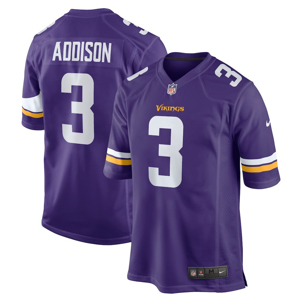 Jordan Addison Minnesota Vikings Game Jersey Purple - Nike