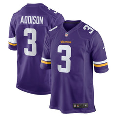 Jordan Addison Minnesota Vikings Game Jersey Purple - Nike