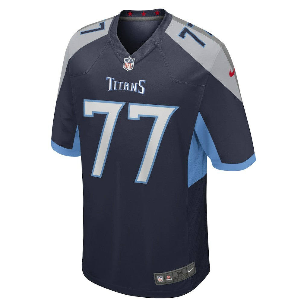 Peter Skoronski Tennessee Titans Game Jersey - Navy | NFL Jerseys