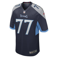 Peter Skoronski Tennessee Titans Game Jersey Navy - Nike
