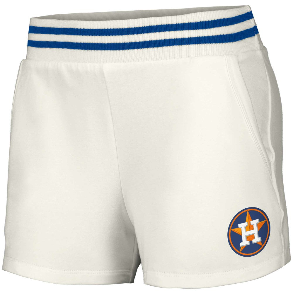 Houston Astros Lusso Women's Maeg Tri-Blend Pocket Shorts Sale