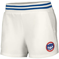 Chicago Cubs Lusso Women's Maeg Tri-Blend Pocket Shorts Online