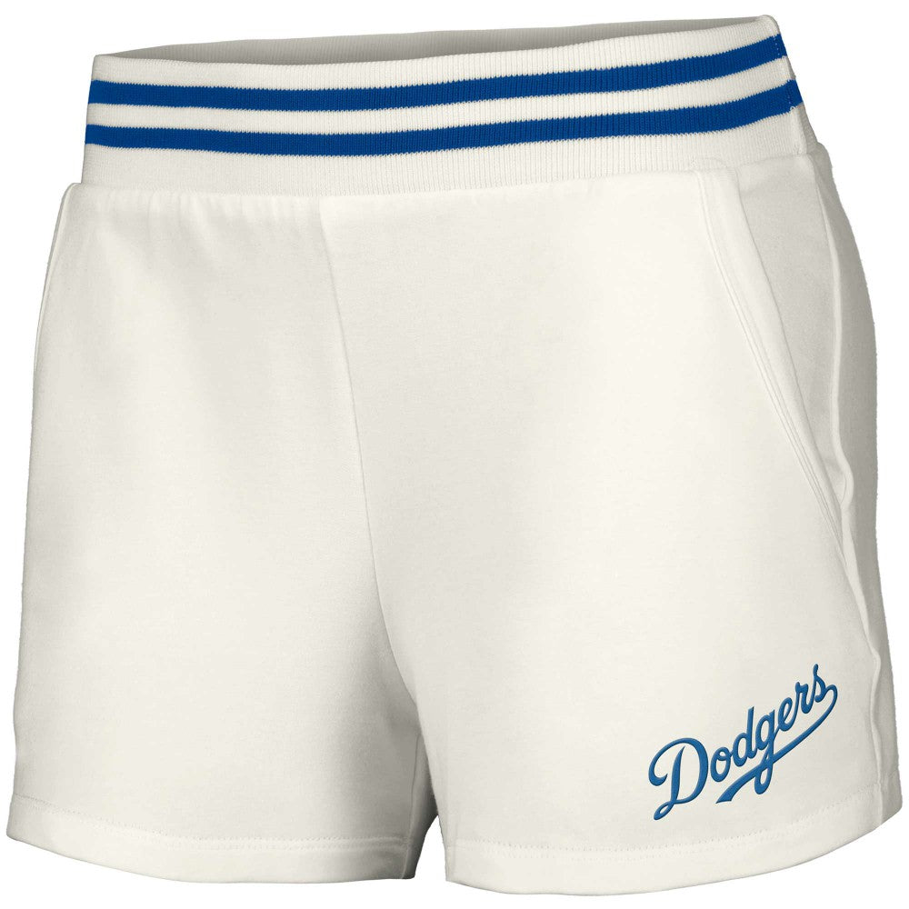 Los Angeles Dodgers Lusso Women's Maeg Tri-Blend Pocket Shorts for sale