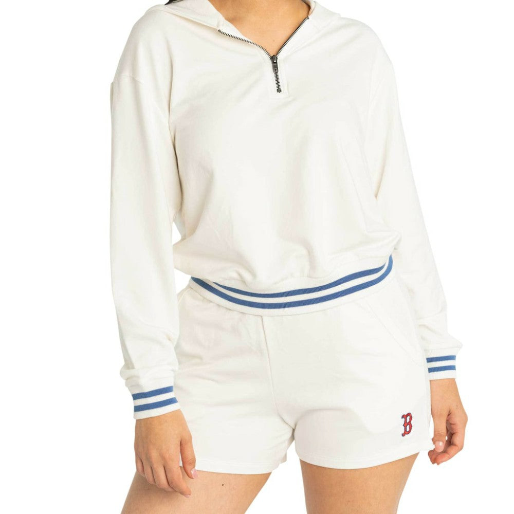 Boston Red Sox Lusso Women's Maeg Tri-Blend Pocket Shorts Lifestyle