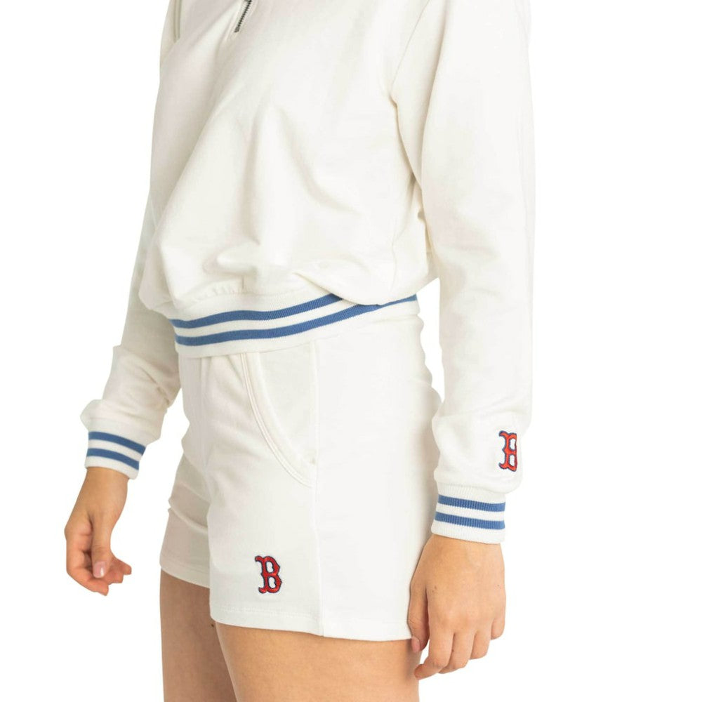 Boston Red Sox Lusso Women's Maeg Tri-Blend Pocket Shorts Lifestyle