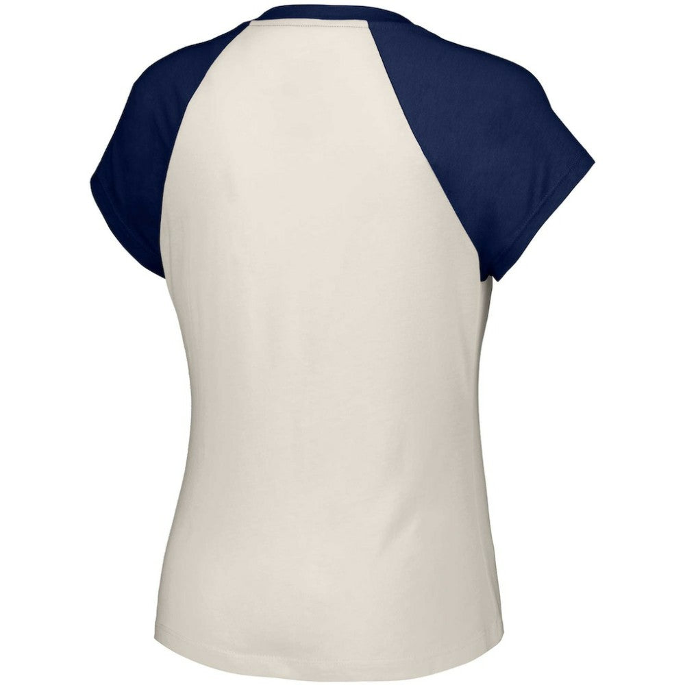 Atlanta Braves Lusso Women's Nikki Raglan T-Shirt Online
