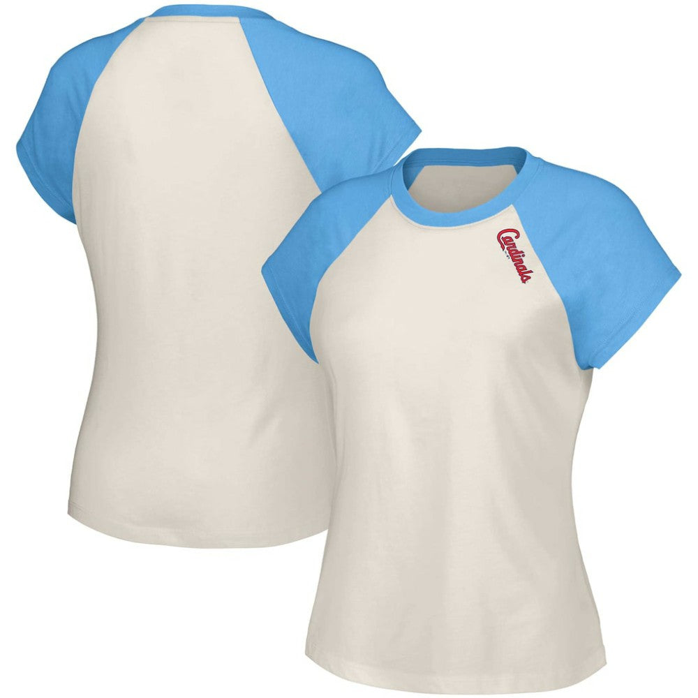 St. Louis Cardinals Lusso Women's Nikki Raglan T-Shirt On Sale