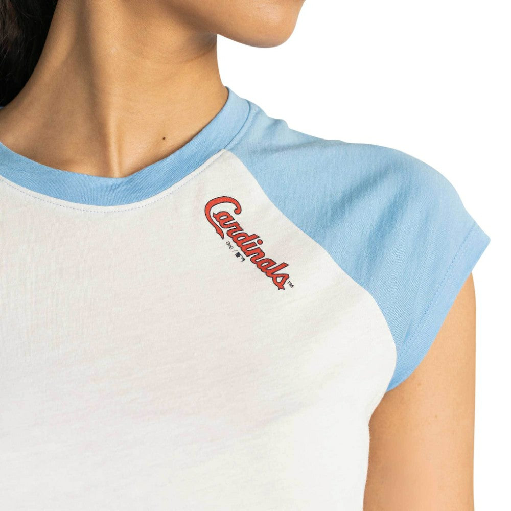 St. Louis Cardinals Lusso Women's Nikki Raglan T-Shirt On Sale