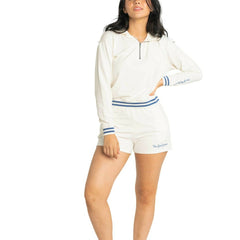 New York Yankees Lusso Women's Magnolia Tri-Blend Quarter-Zip Hoodie Online