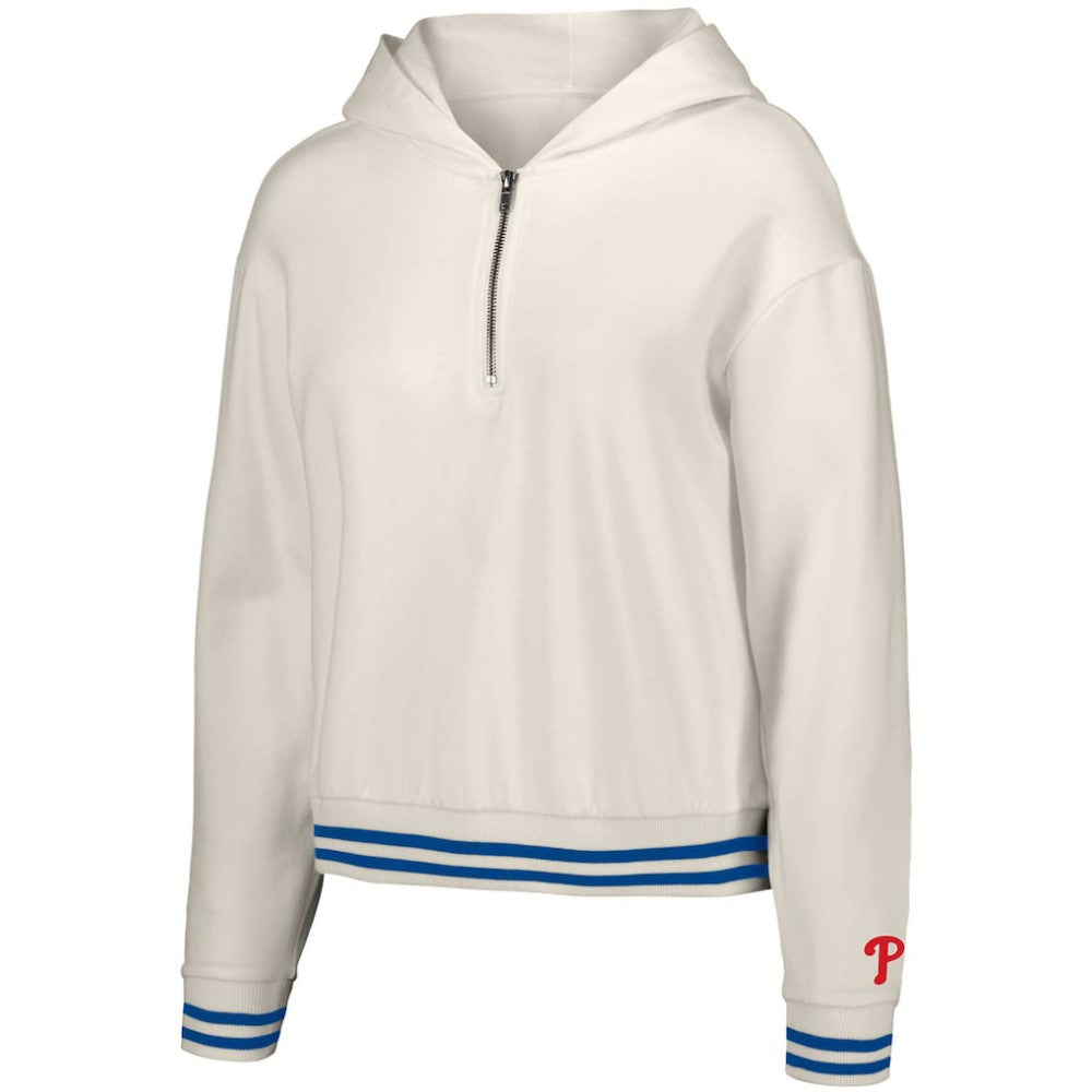Philadelphia Phillies Lusso Women's Magnolia Tri-Blend Quarter-Zip Hoodie Near Me