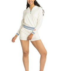 Philadelphia Phillies Lusso Women's Magnolia Tri-Blend Quarter-Zip Hoodie Near Me