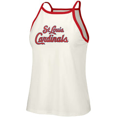 St. Louis Cardinals Lusso Women's Nadine Halter Tank Top Clearance