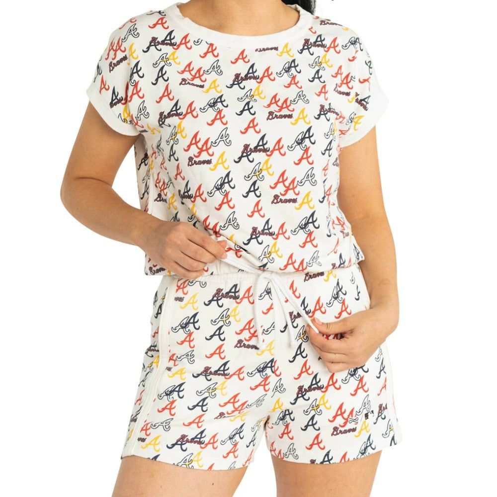 Atlanta Braves Lusso Women's Marge Shorts Online
