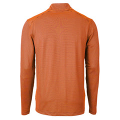 Detroit Tigers Cutter & Buck Virtue Eco Pique Micro Stripe Recycled Quarter-Zip Pullover Top Clearance