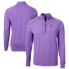 Colorado Rockies Cutter & Buck Adapt Eco Knit Stretch Recycled Quarter-Zip Pullover Top for sale