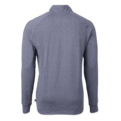 Milwaukee Brewers Cutter & Buck Adapt Eco Knit Stretch Recycled Quarter-Zip Pullover Top Clearance