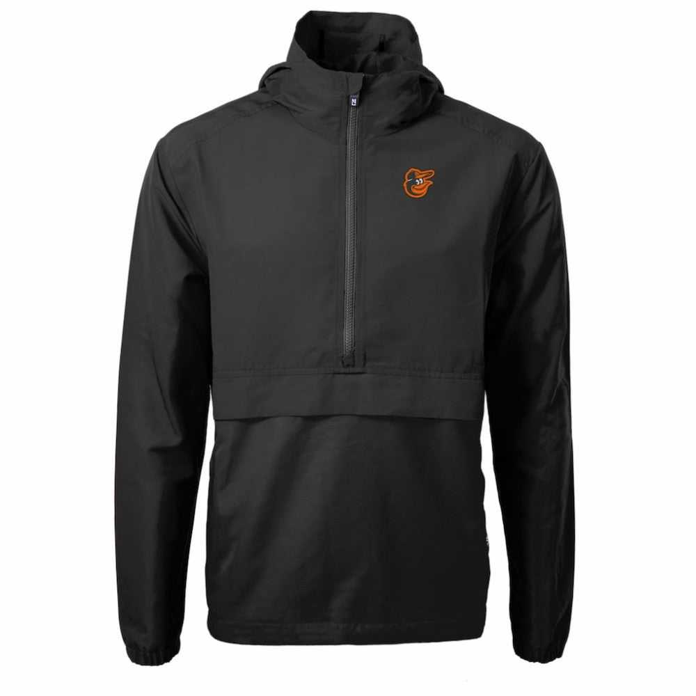 Baltimore Orioles Cutter & Buck Charter Eco Recycled Half-Zip Anorak Jacket for sale
