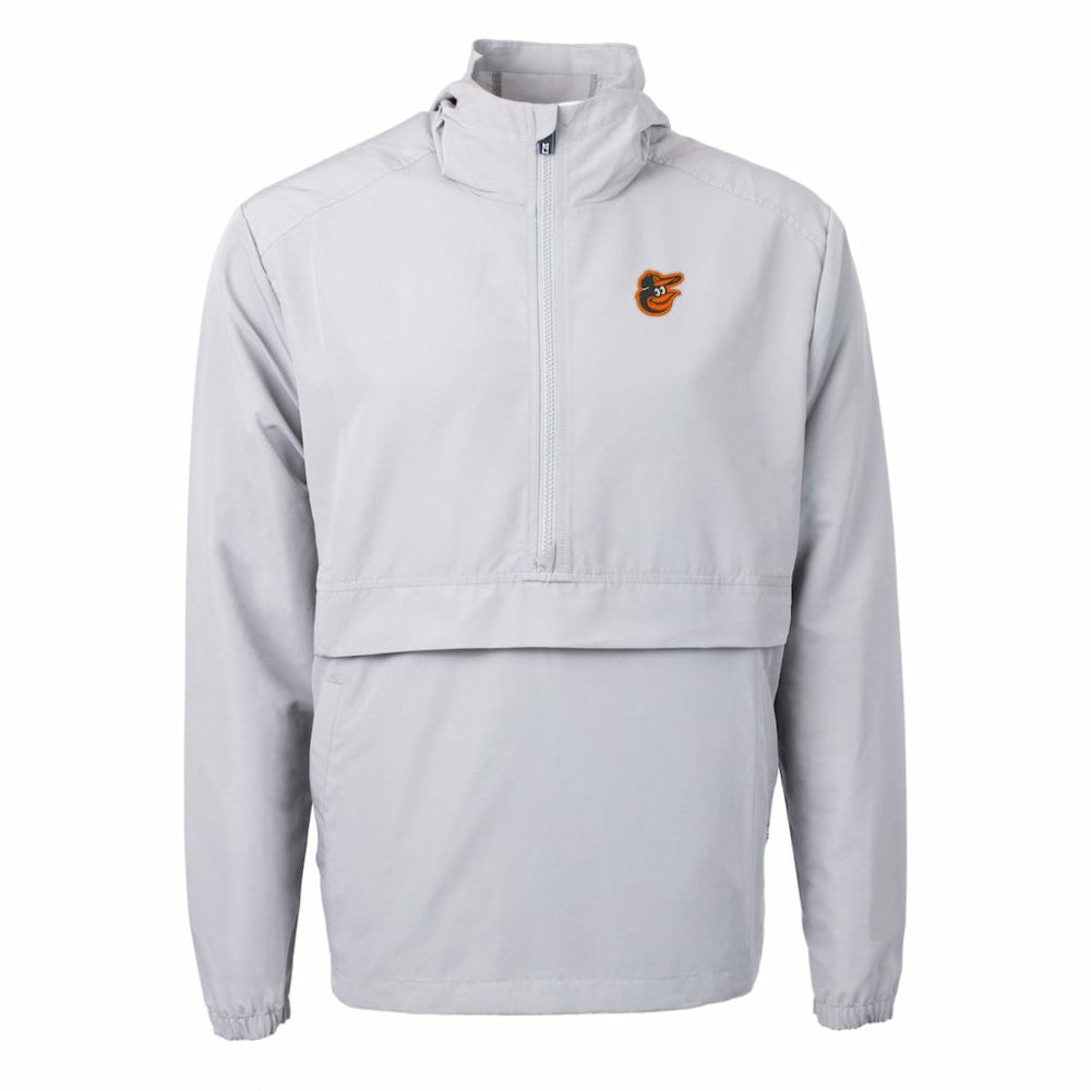 Baltimore Orioles Cutter & Buck Charter Eco Recycled Half-Zip Anorak Jacket Clearance