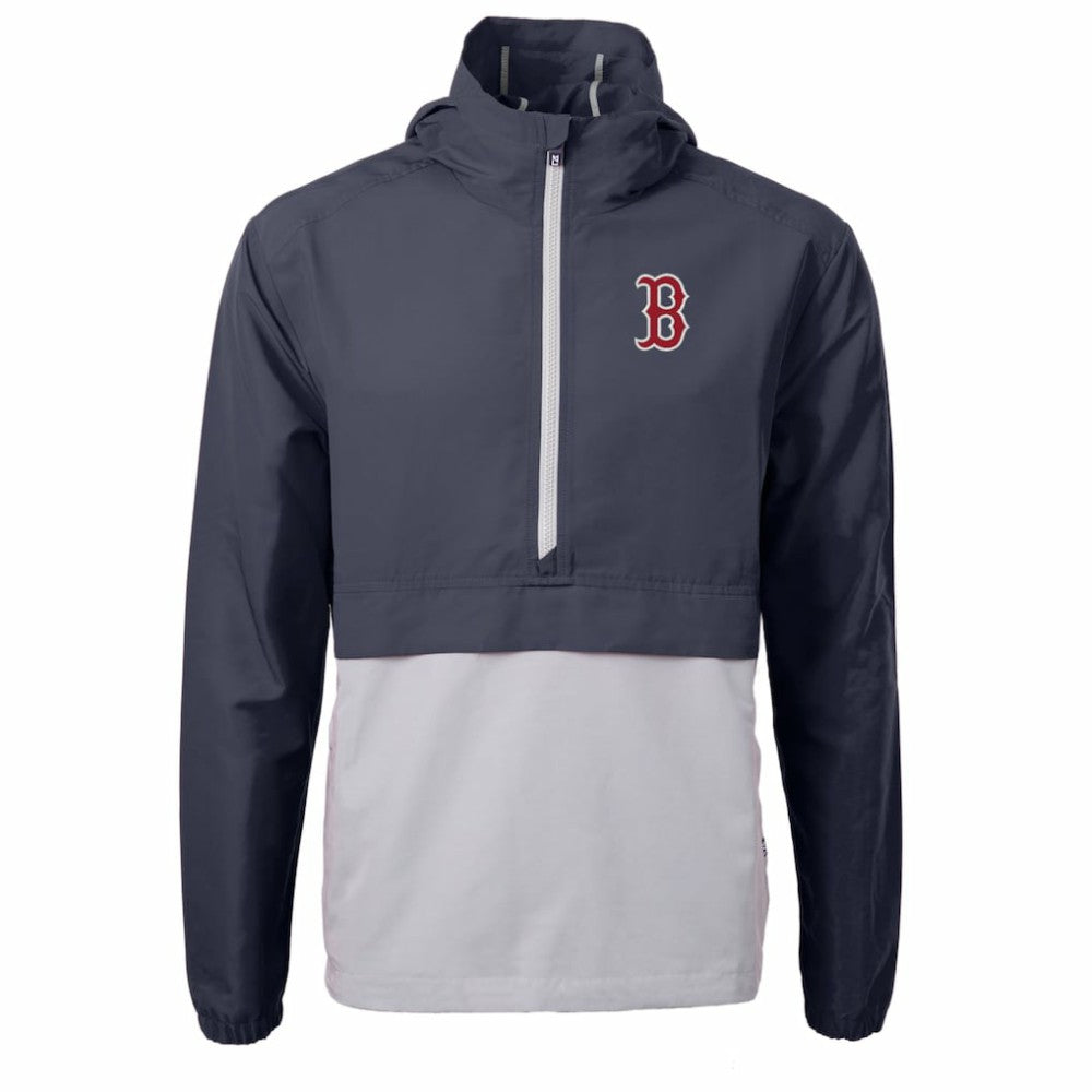 Boston Red Sox Cutter & Buck Charter Eco Recycled Half-Zip Anorak Jacket Online