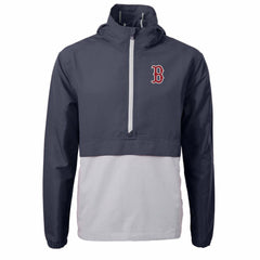 Boston Red Sox Cutter & Buck Charter Eco Recycled Half-Zip Anorak Jacket Online