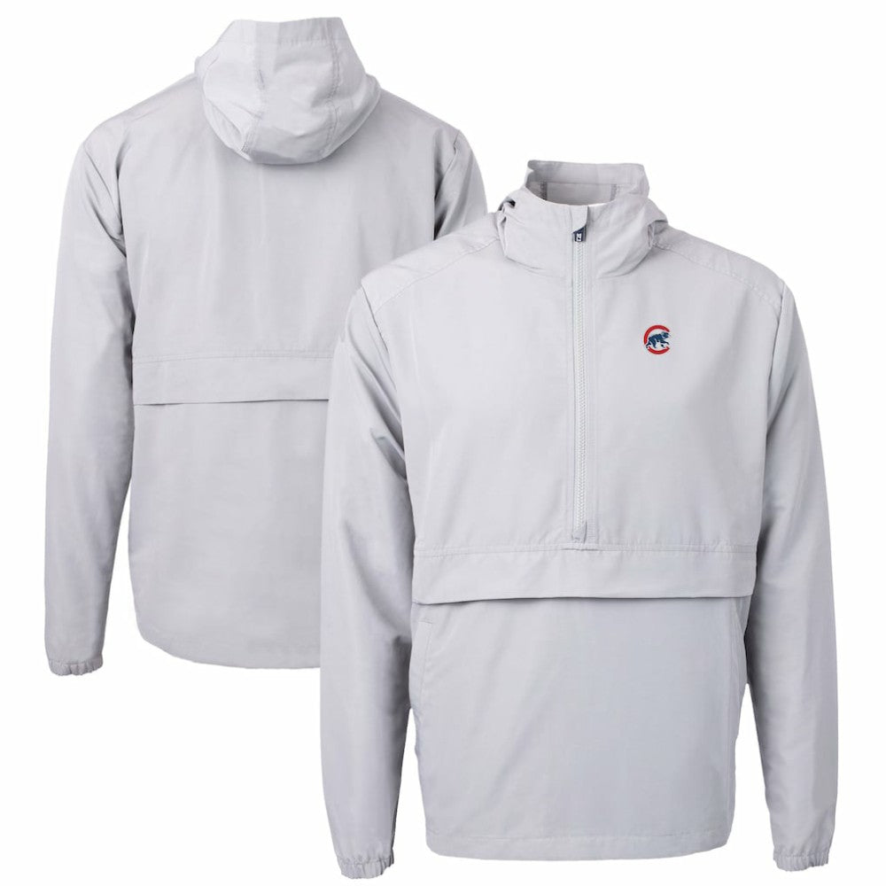 Chicago Cubs Cutter & Buck Charter Eco Recycled Half-Zip Anorak Jacket Sale