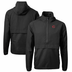 Cincinnati Reds Cutter & Buck Charter Eco Recycled Half-Zip Anorak Jacket On Sale