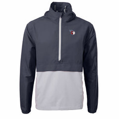 Cleveland Guardians Cutter & Buck Charter Eco Recycled Half-Zip Anorak Jacket Lifestyle