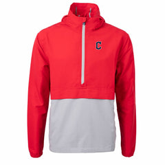 Cleveland Guardians Cutter & Buck Charter Eco Recycled Half-Zip Anorak Jacket discount