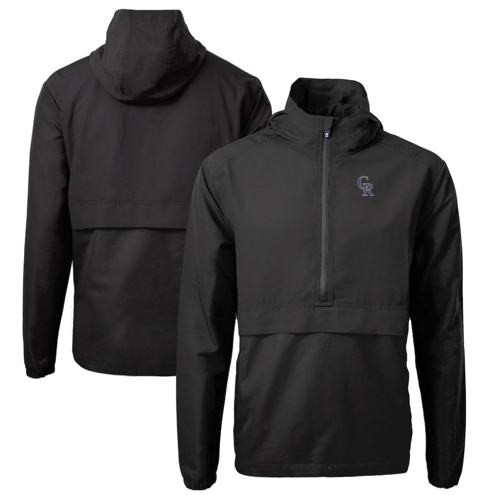 Colorado Rockies Cutter & Buck Charter Eco Recycled Half-Zip Anorak Jacket Near Me