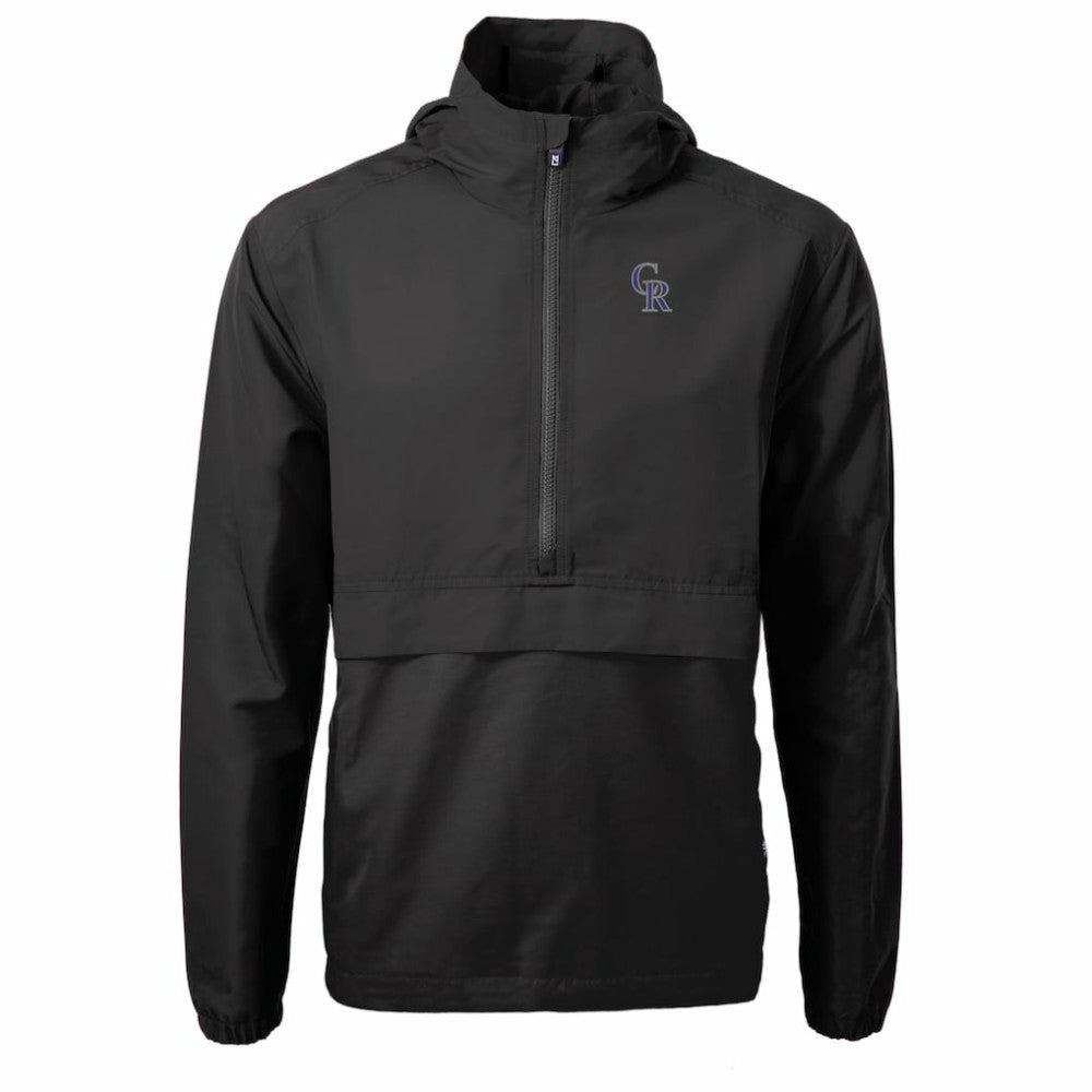 Colorado Rockies Cutter & Buck Charter Eco Recycled Half-Zip Anorak Jacket Near Me