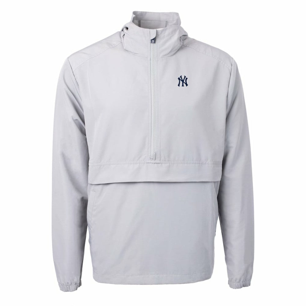New York Yankees Cutter & Buck Charter Eco Recycled Half-Zip Anorak Jacket On Sale