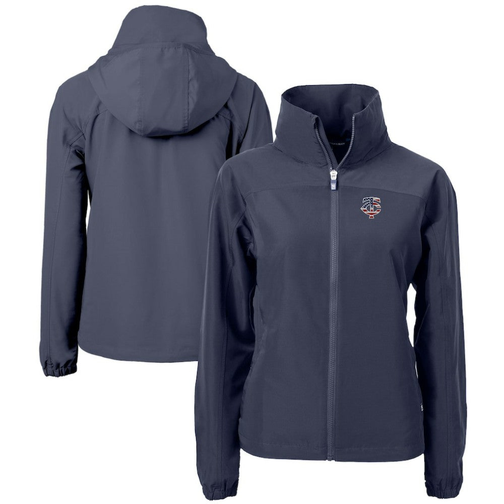 Minnesota Twins Cutter & Buck Women's Charter Eco Recycled Full-Zip Jacket for sale
