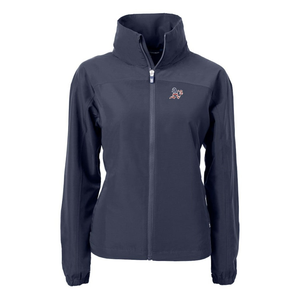 Athletics Cutter & Buck Women's Charter Eco Recycled Full-Zip Jacket Sale