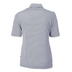 St. Louis Cardinals Cutter & Buck Women's Virtue Eco Pique Stripe Top Lifestyle