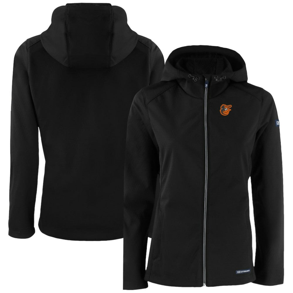 Baltimore Orioles Cutter & Buck Women's Evoke Eco Softshell Recycled Full-Zip Jacket Near Me